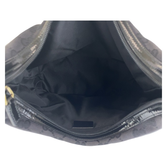 Gucci Gucci GG Canvas Black Shoulder Bag Canvas Crossbody Bag 0014204 - Picture 4 of 10